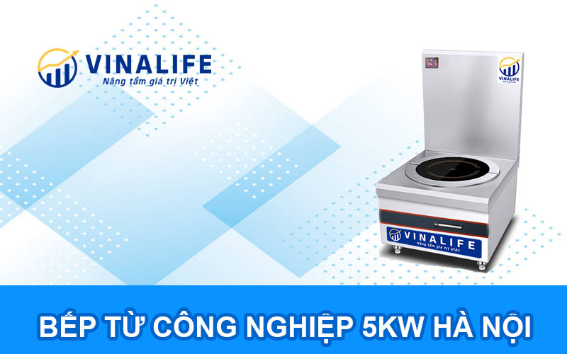 Bếp từ công nghiệp 5kw Hà Nội