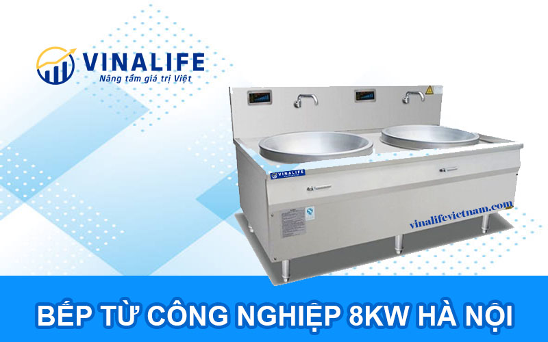 Bếp từ công nghiệp 8kw Hà Nội giá rẻ nhất